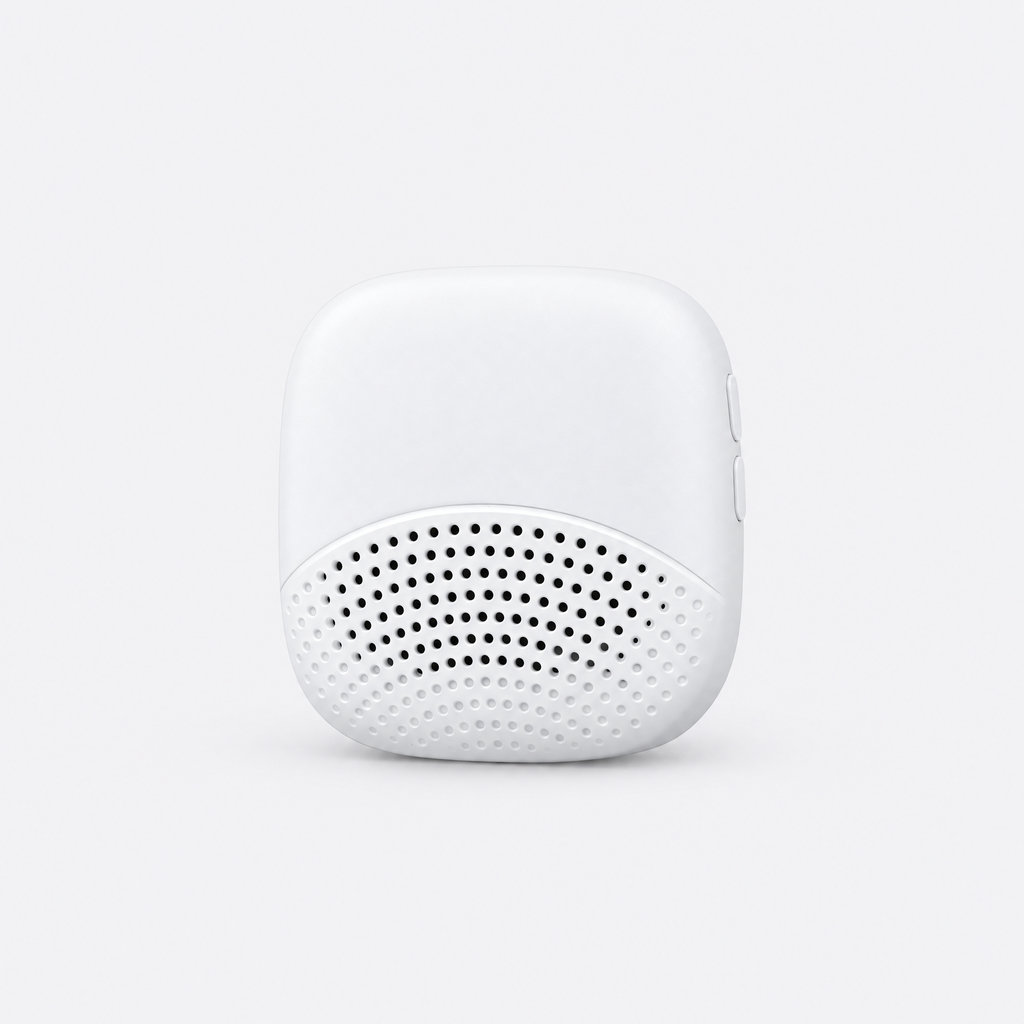 toik, a small white clip-on translator